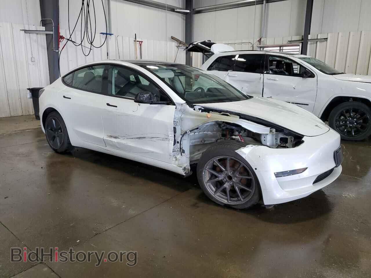 2021 TESLA MODEL 3 - VIN: 5YJ3E1EA5MF075709 - Фото 4