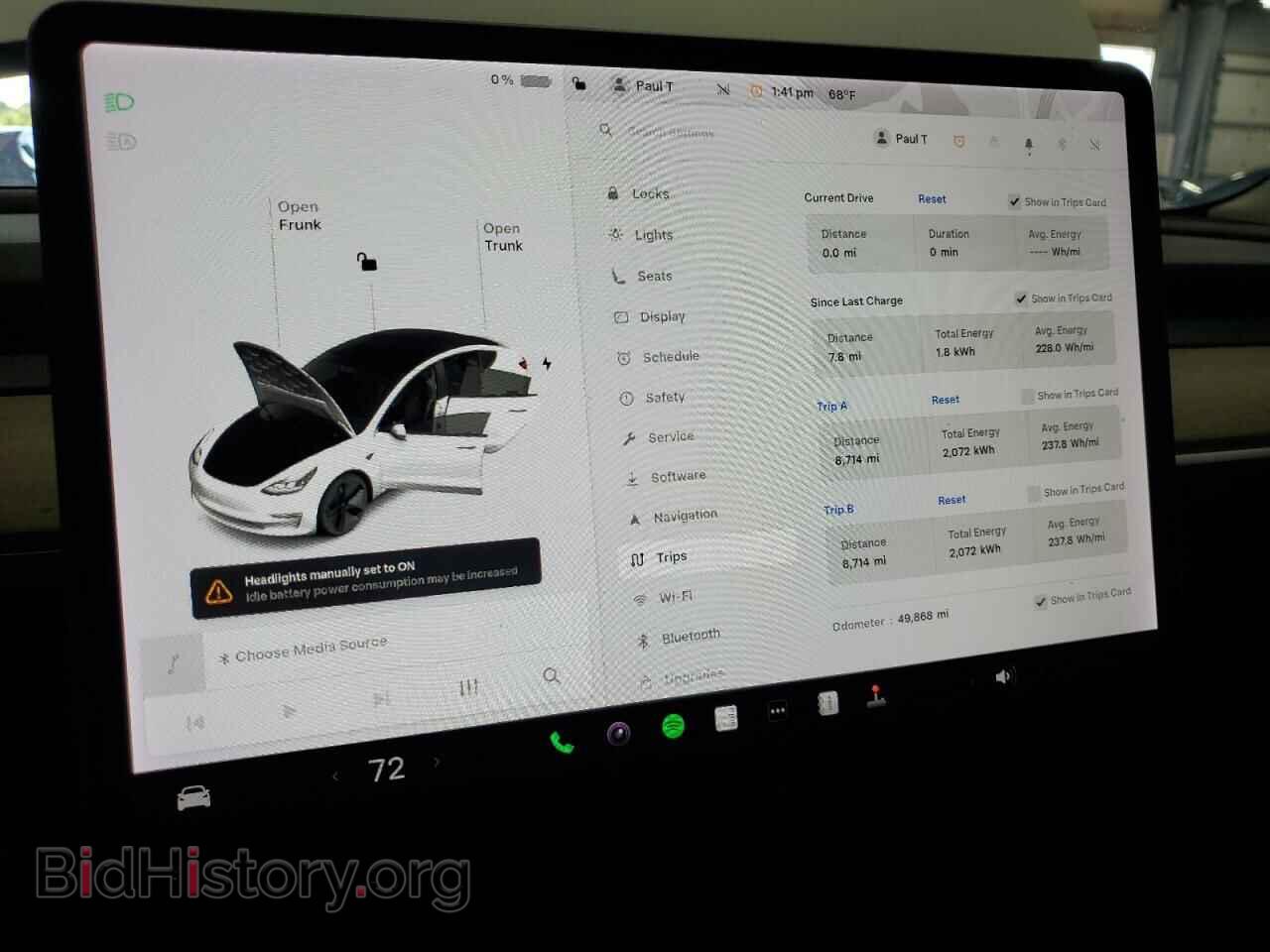 2021 TESLA MODEL 3 - VIN: 5YJ3E1EA5MF075709 - Фото 9