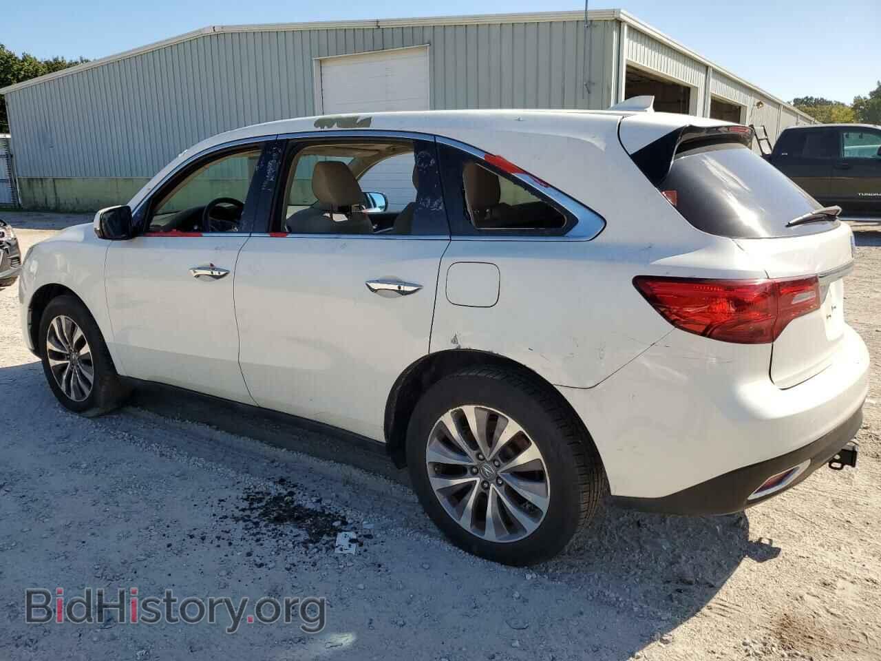 2014 ACURA MDX - VIN: 5FRYD4H40EB018320 - Фото 2