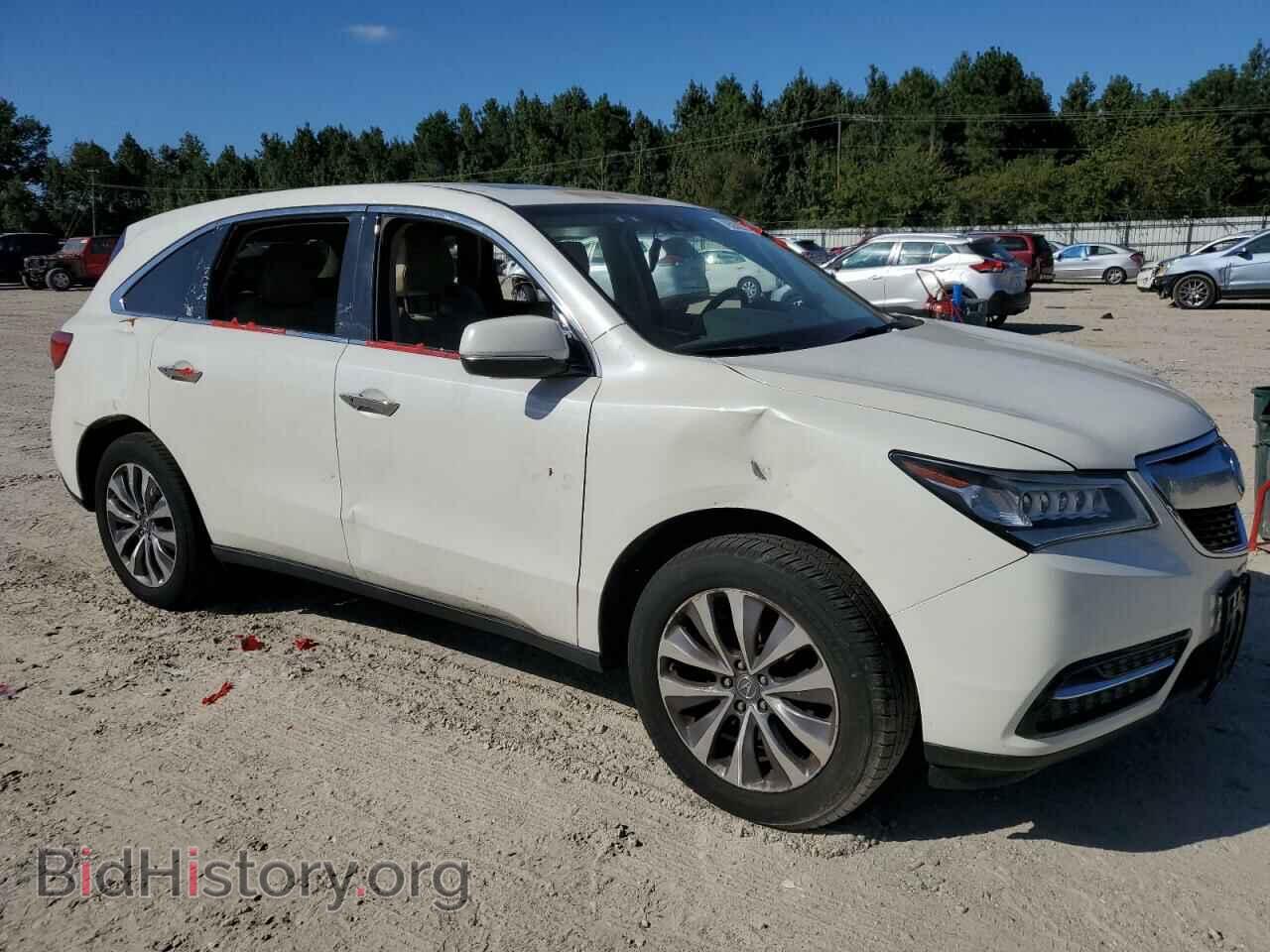 2014 ACURA MDX - VIN: 5FRYD4H40EB018320 - Фото 4