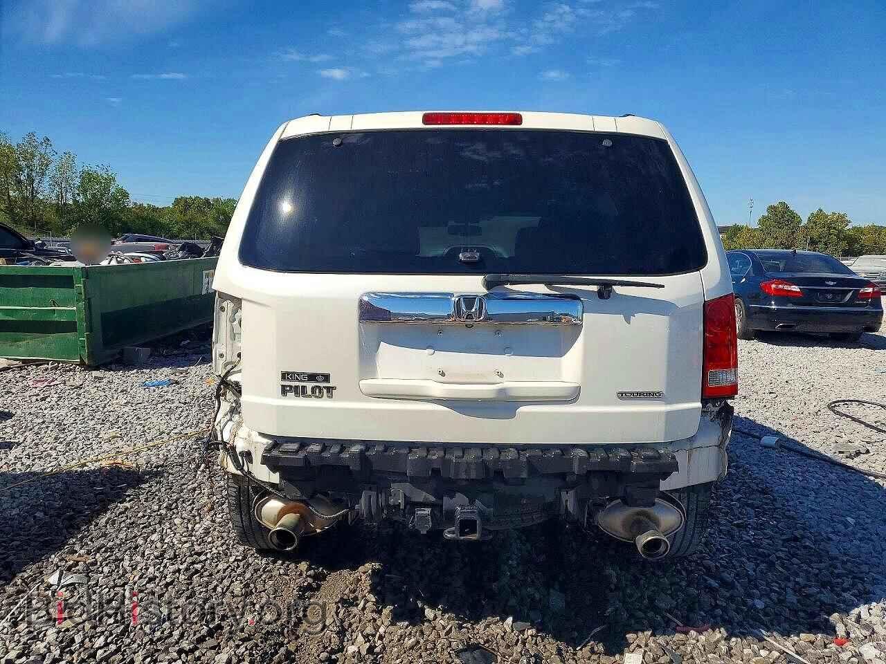 2014 HONDA PILOT - VIN: 5FNYF3H93EB008656 - Фото 6