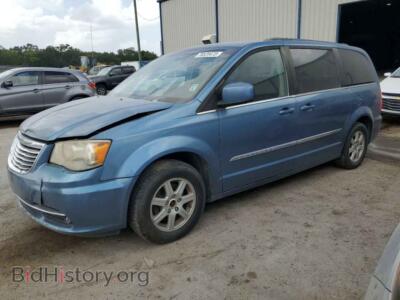 2011 Chrysler MINIVAN Touring, синий — VIN 2A4RR5DGXBR784661, Copart