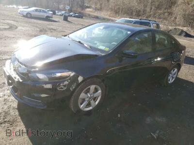 2015 Dodge DART Dart SXT, black — VIN 1C3CDFBB3FD205448, Copart