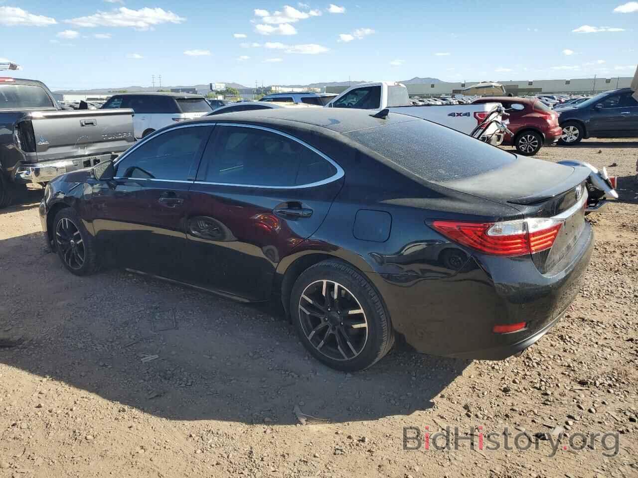Report JTHBK1GG5D2083414 LEXUS ES350 2013 BLACK GAS price and damage