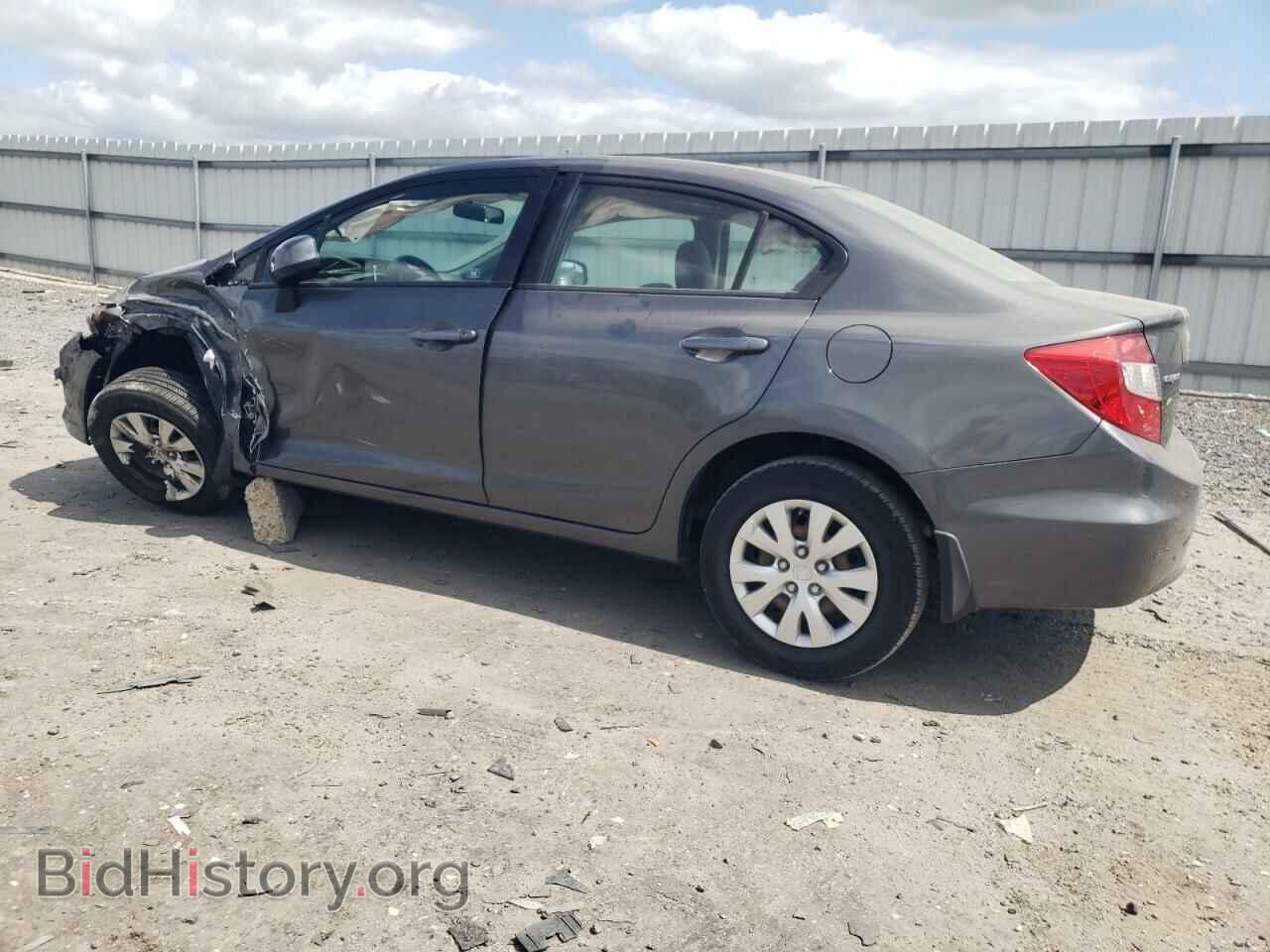 2012 HONDA CIVIC - VIN: 2HGFB2E51CH561541 - Фото 2