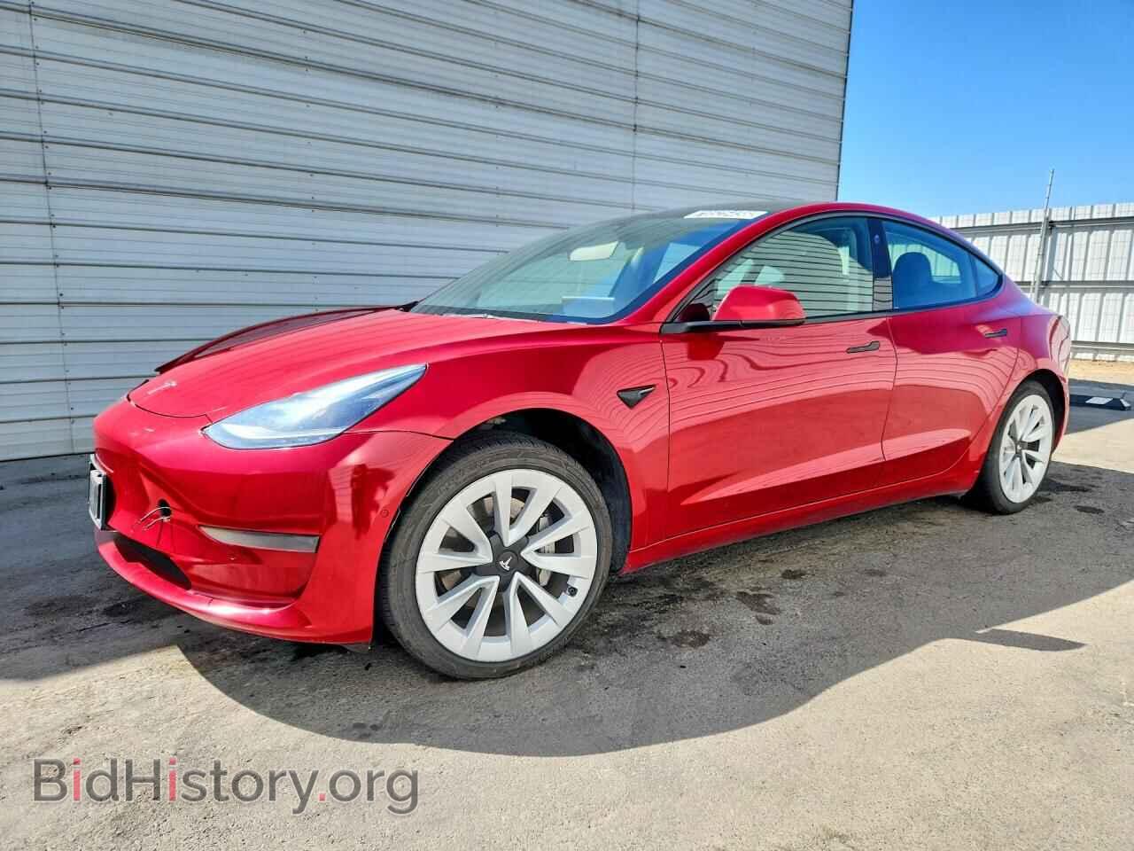 Фотография 5YJ3E1EA4NF184910 - TESLA MODEL 3 2022