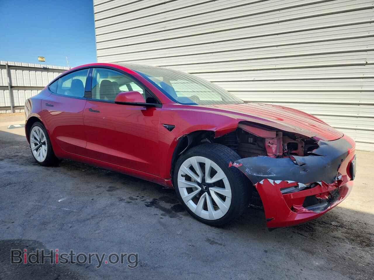 2022 TESLA MODEL 3 - VIN: 5YJ3E1EA4NF184910 - Фото 4