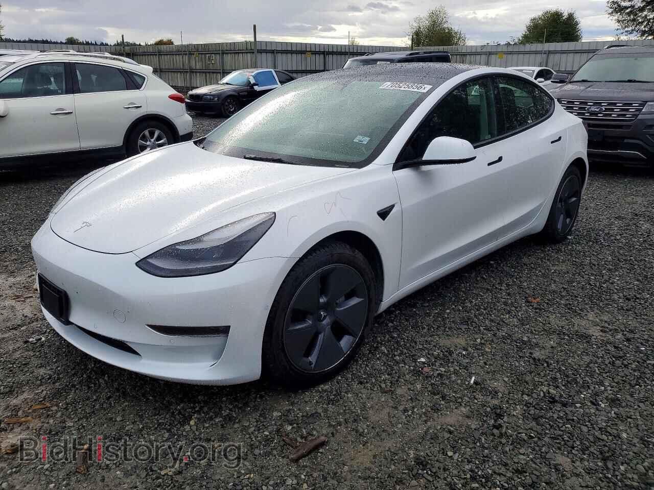 Photo 5YJ3E1EB6NF136401 - TESLA MODEL 3 2022