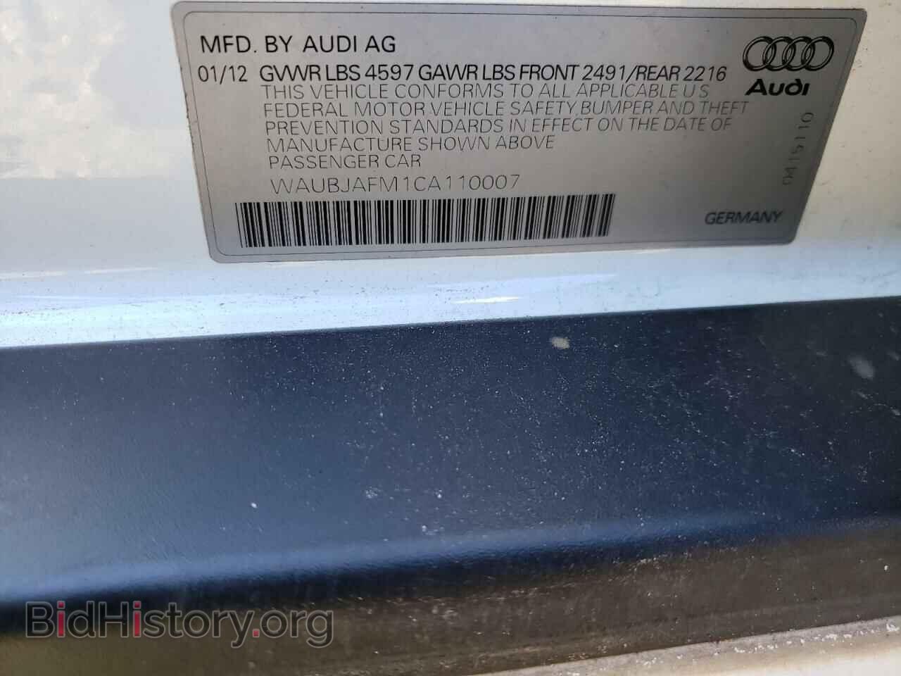 2012 AUDI A3 - VIN: WAUBJAFM1CA110007 - Photo 10