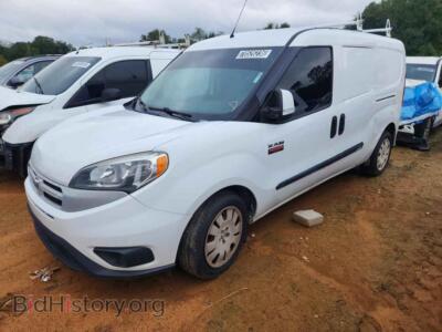 2018 RAM PROMASTER SLT, white — VIN ZFBERFBB9J6H48182, Copart