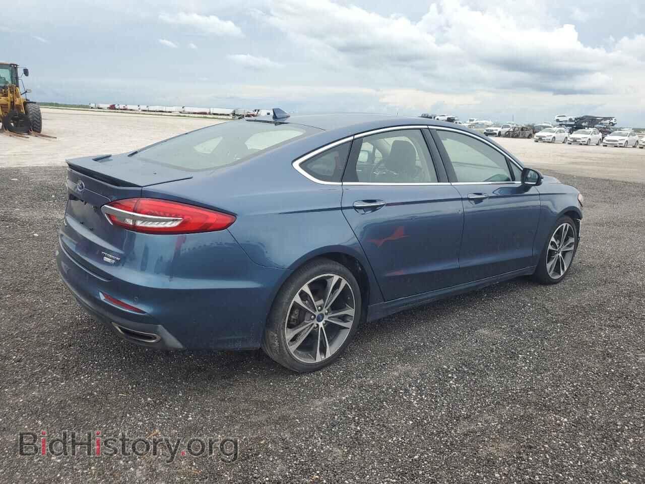 2019 FORD FUSION - VIN: 3FA6P0D9XKR124171 - Фото 3