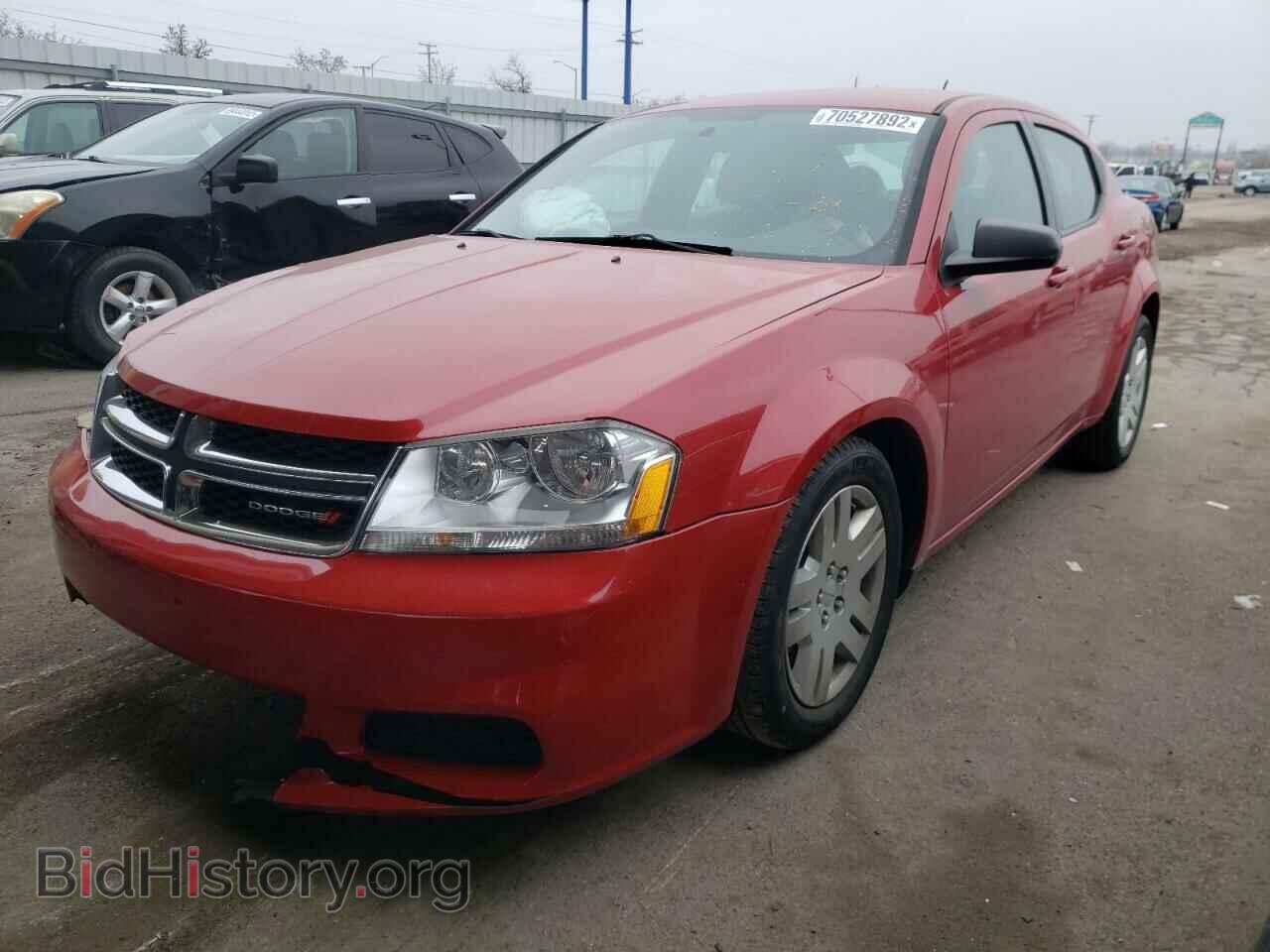 Photo 1C3CDZAB7DN514446 - DODGE AVENGER 2013