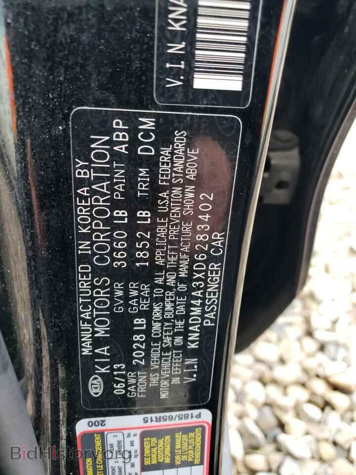 2013 KIA RIO - VIN: KNADM4A3XD6283402 - Фото 13