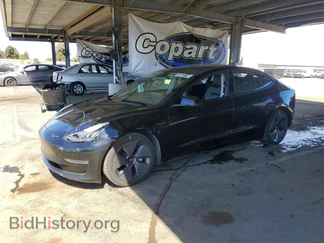 Photo 5YJ3E1EB2NF260004 - TESLA MODEL 3 2022