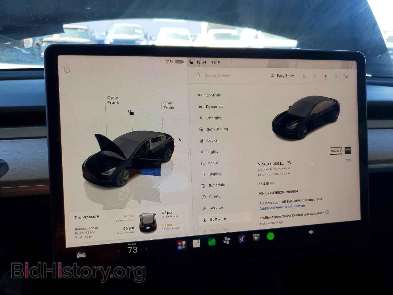 2022 TESLA MODEL 3 - VIN: 5YJ3E1EB2NF260004 - Photo 9