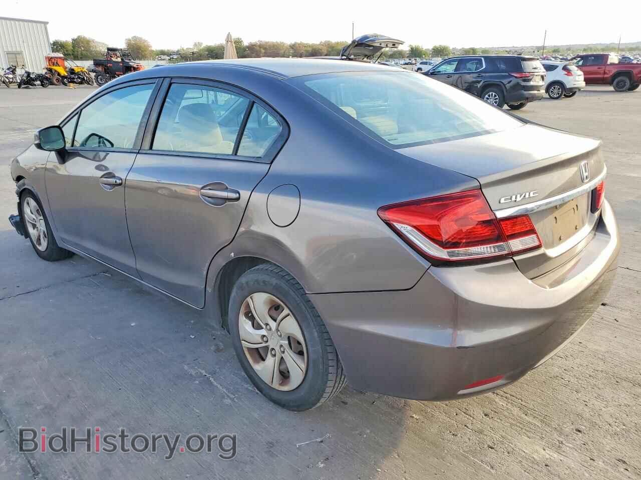 2013 HONDA CIVIC - VIN: 2HGFB2F55DH596809 - Photo 2