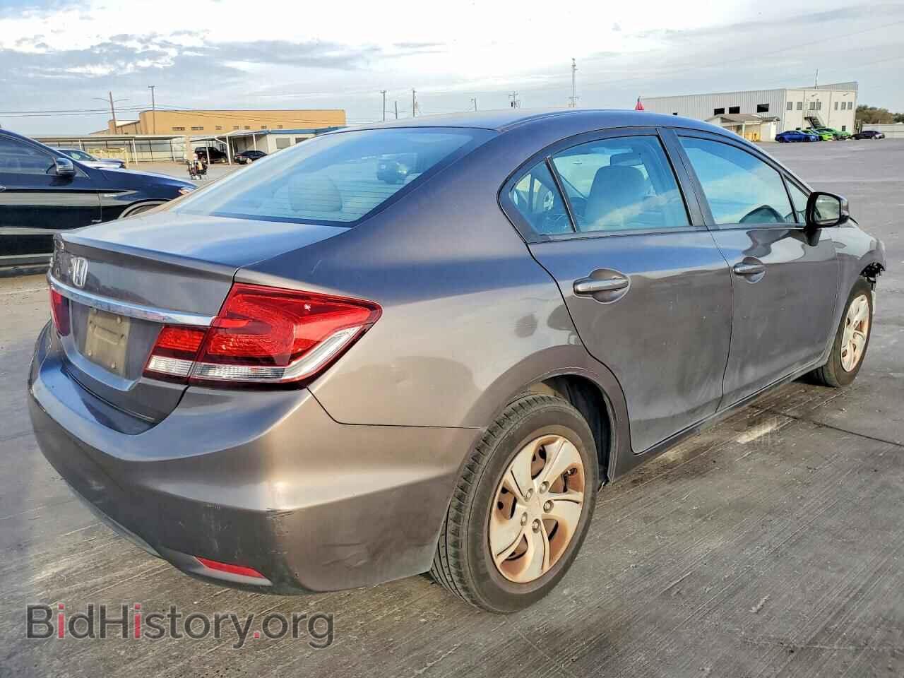 2013 HONDA CIVIC - VIN: 2HGFB2F55DH596809 - Photo 3