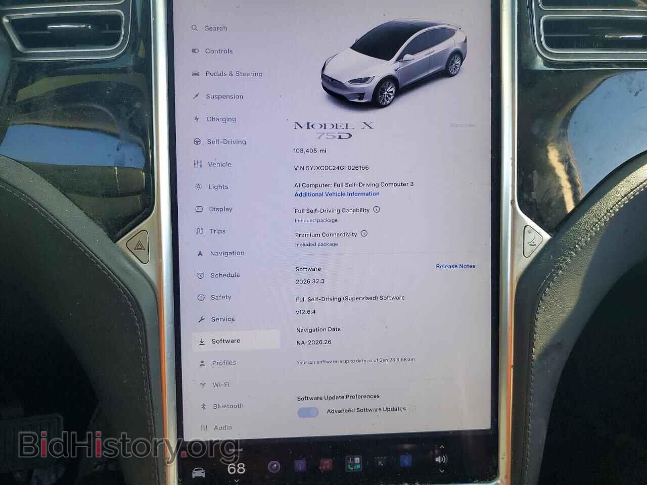 2016 TESLA MODEL X - VIN: 5YJXCDE24GF026166 - Photo 9