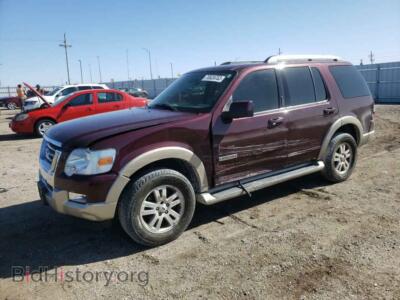 2006 Ford EXPLORER Explorer E, темно-бордовый — VIN 1FMEU64E06UB08425, Copart