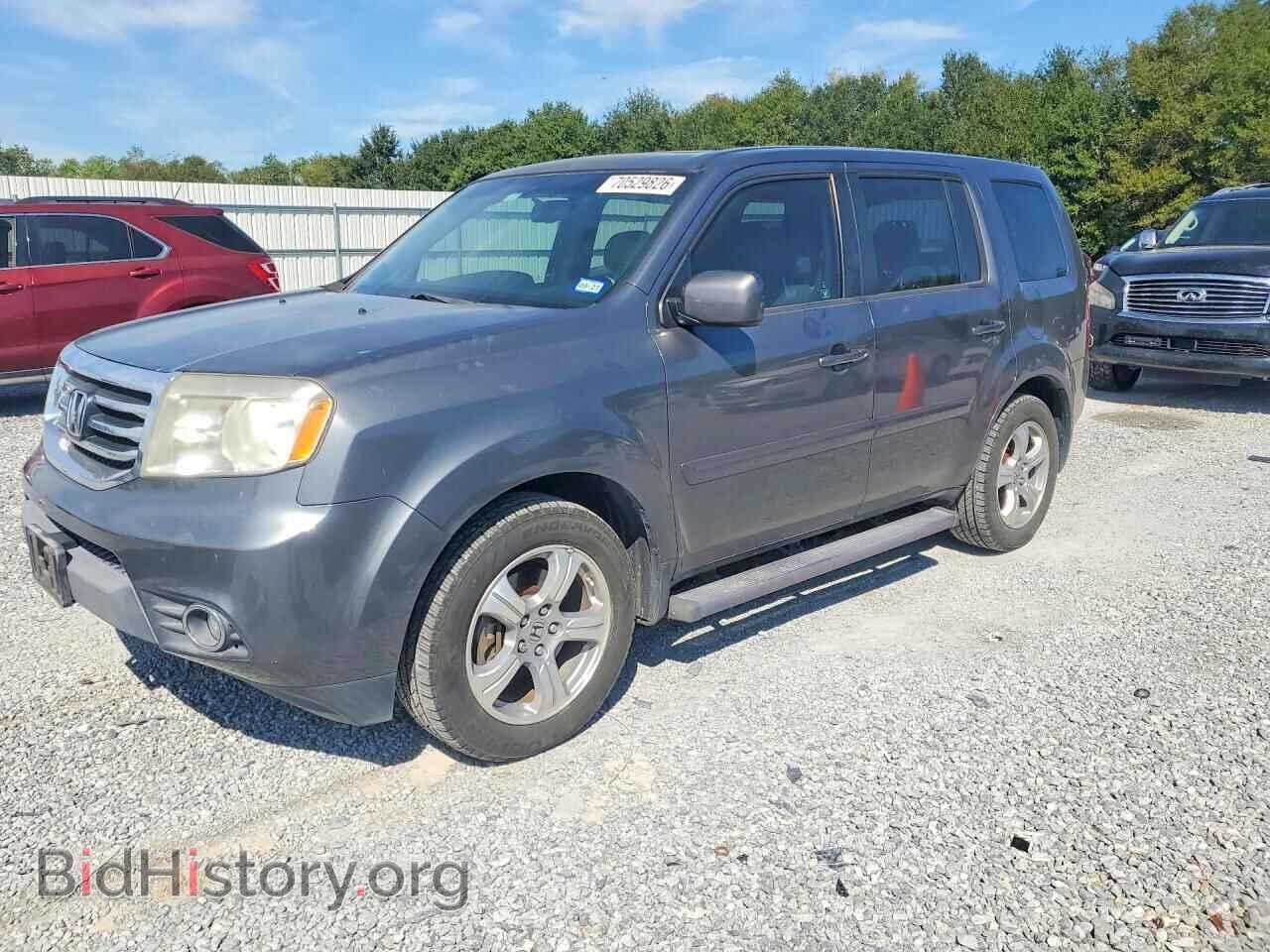 2012 Honda PILOT EXL (VIN 5FNYF3H51CB037101) — фото 1 из 15, Copart, повреждение: задняя часть
