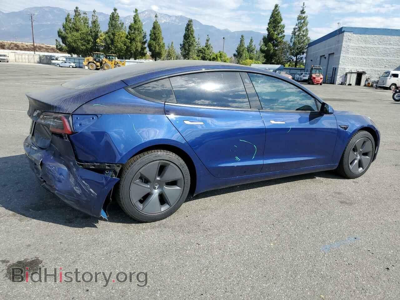 2022 TESLA MODEL 3 - VIN: 5YJ3E1EA2NF114600 - Фото 3