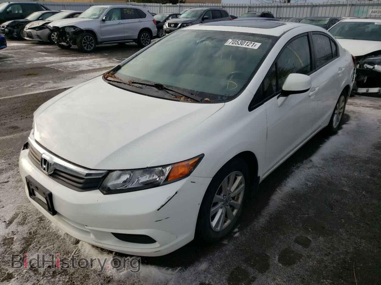 2012 HONDA CIVIC - VIN: 2HGFB2F57CH045005 - Фото 2