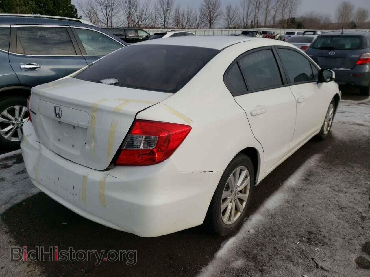 2012 HONDA CIVIC - VIN: 2HGFB2F57CH045005 - Фото 4