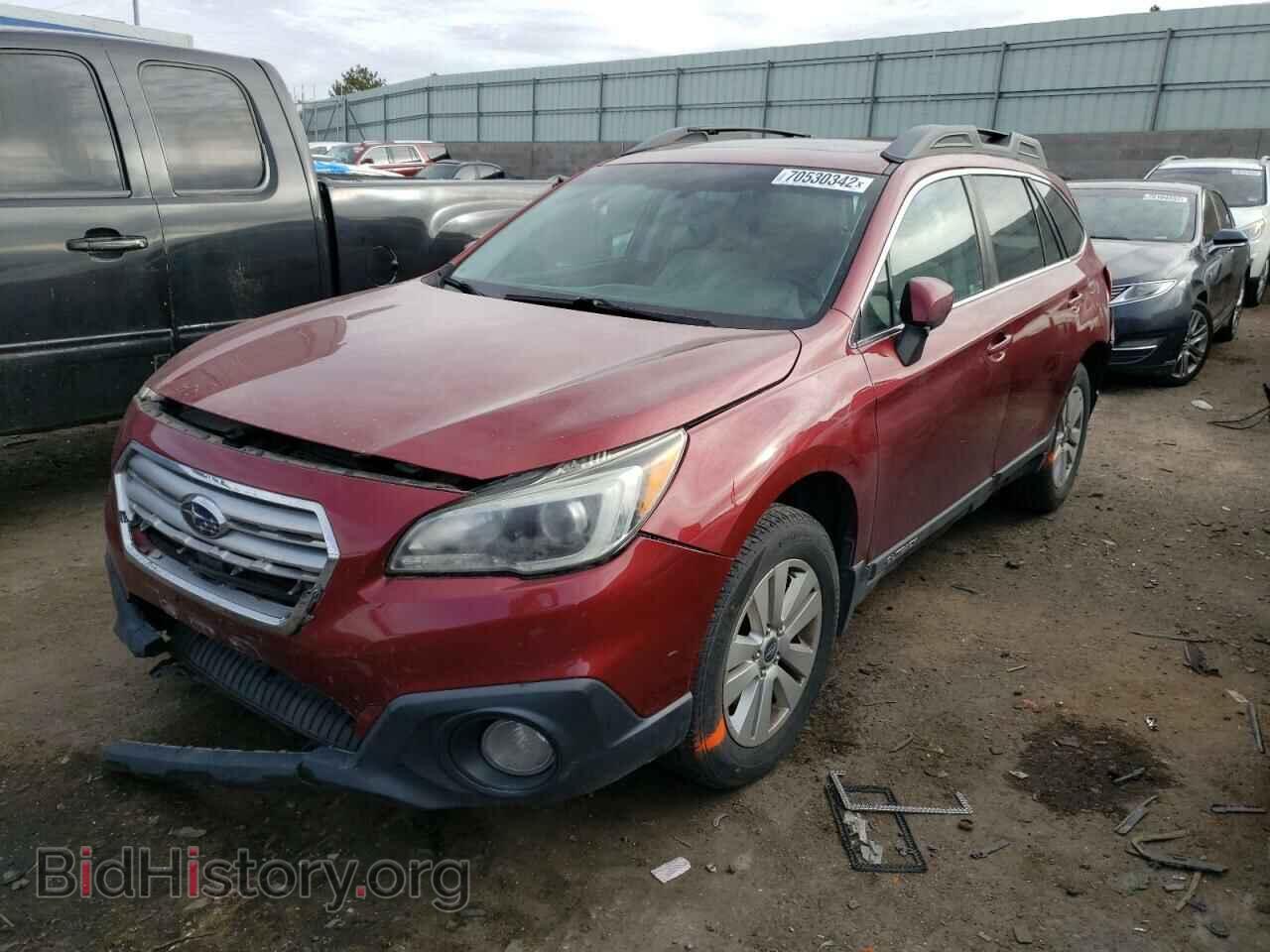 Фотография 4S4BSAEC7F3226907 - SUBARU OUTBACK 2015