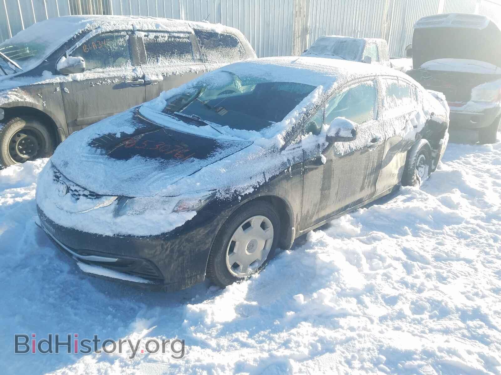 2013 HONDA CIVIC - VIN: 2HGFB2F48DH106273 - Фото 2