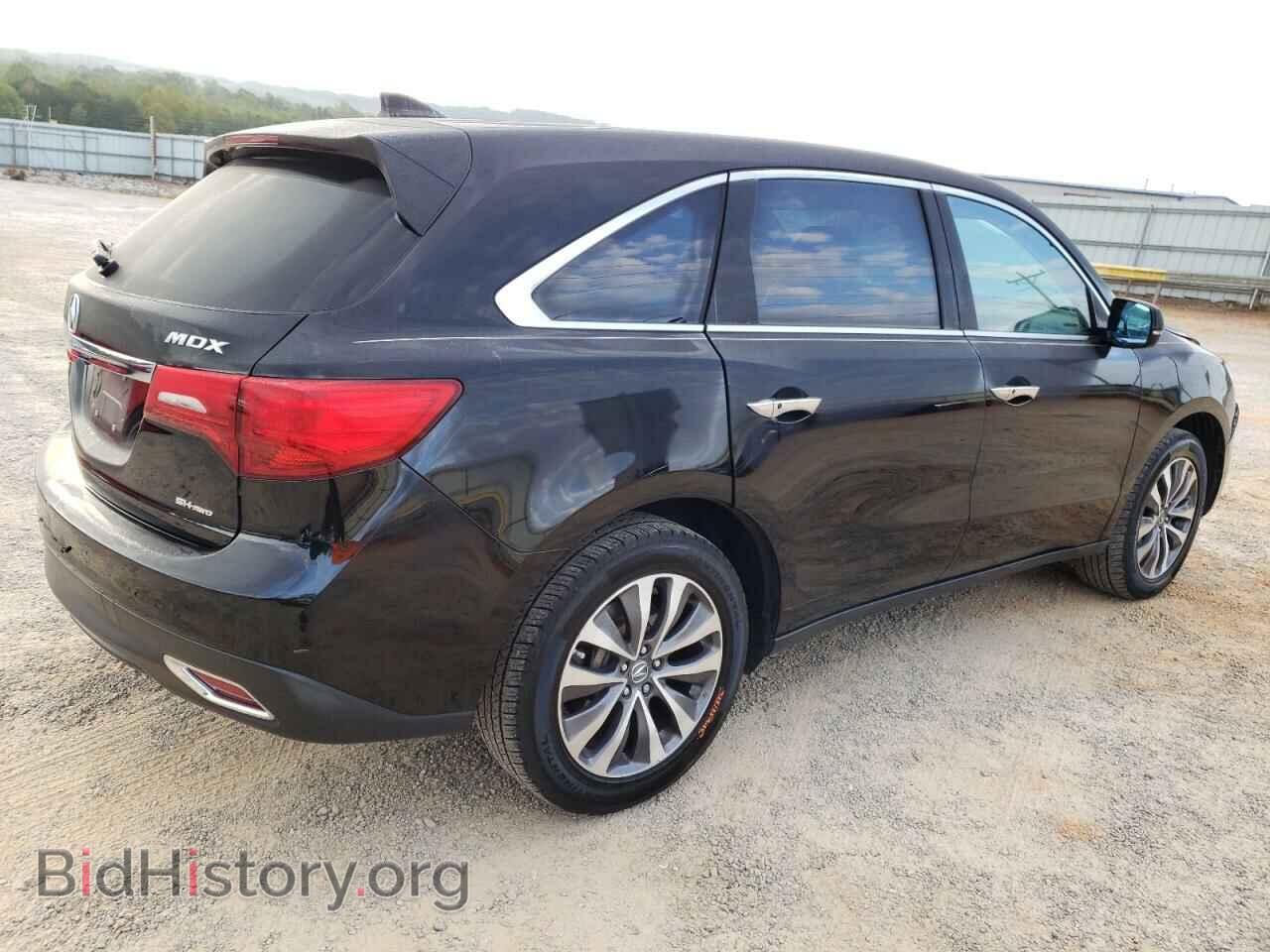 2016 ACURA MDX - VIN: 5FRYD4H49GB036673 - Фото 3