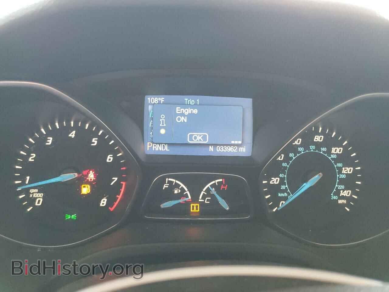 2014 FORD FOCUS - VIN: 1FADP3F22EL462059 - Фото 9