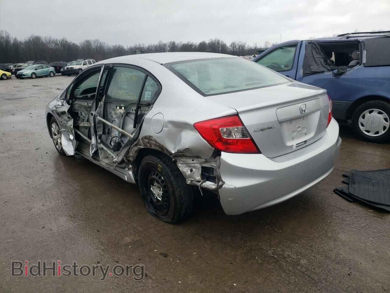 2012 HONDA CIVIC - VIN: 19XFB2F53CE314000 - Фото 3