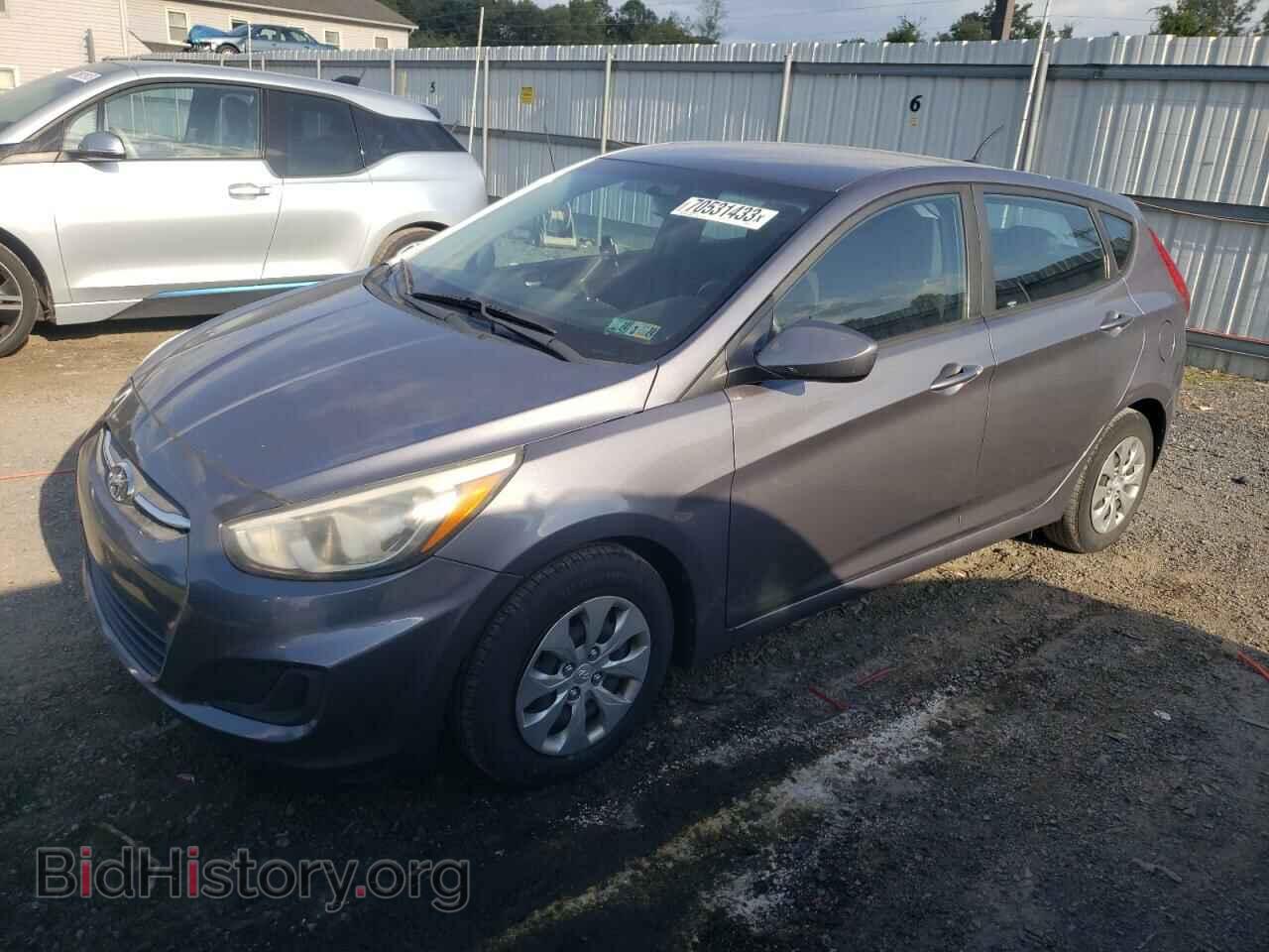Photo KMHCT5AE1HU307415 - HYUNDAI ACCENT 2017