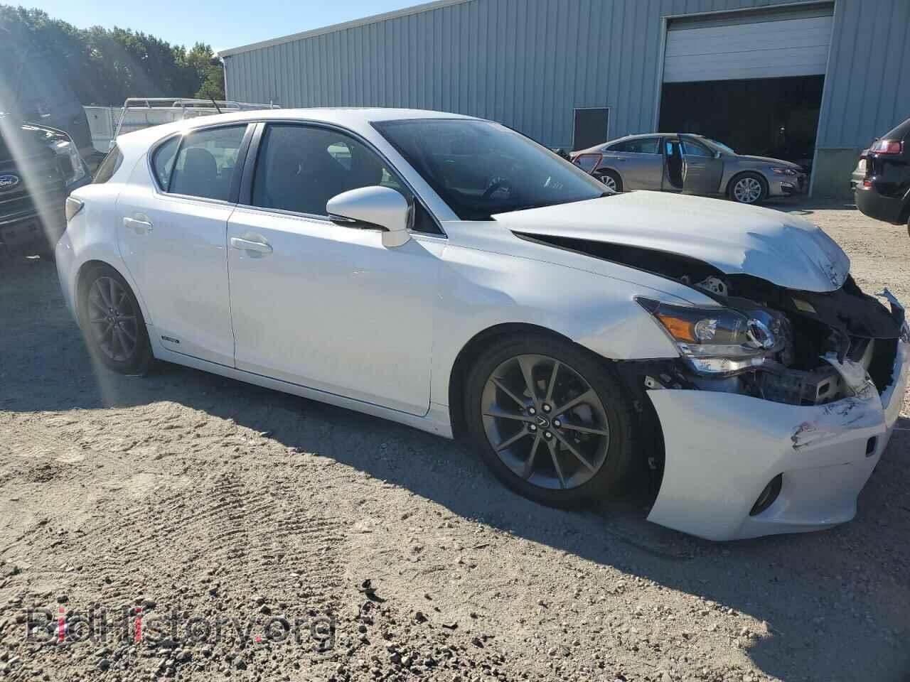 2012 LEXUS CT 200 - VIN: JTHKD5BH2C2095827 - Photo 4
