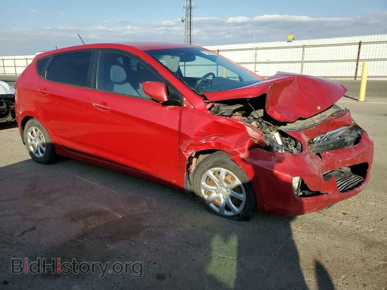 2013 HYUNDAI ACCENT - VIN: KMHCT5AE1DU097750 - Фото 4