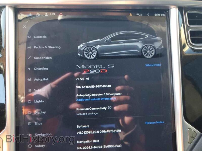2016 Tesla MODEL S (VIN 5YJSA1E43GF146640) — фото 9 из 14