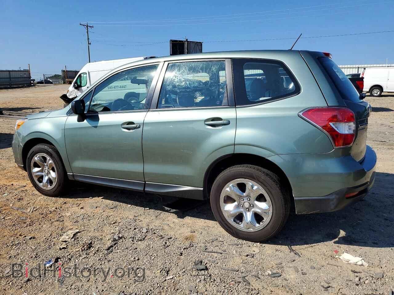 2015 SUBARU FORESTER - VIN: JF2SJAAC1FG587332 - Фото 2
