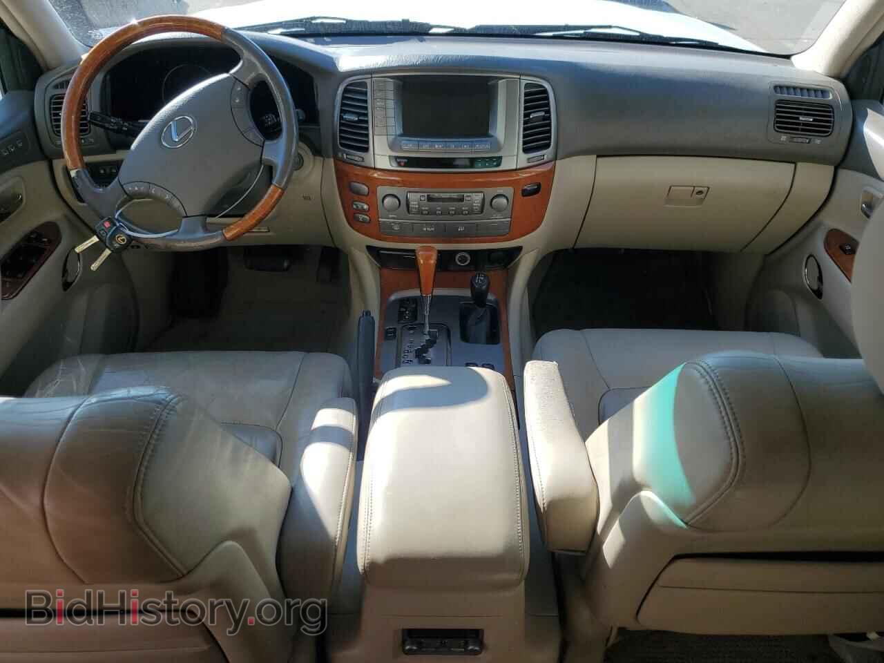 2005 LEXUS LX470 - VIN: JTJHT00W953552369 - Фото 8