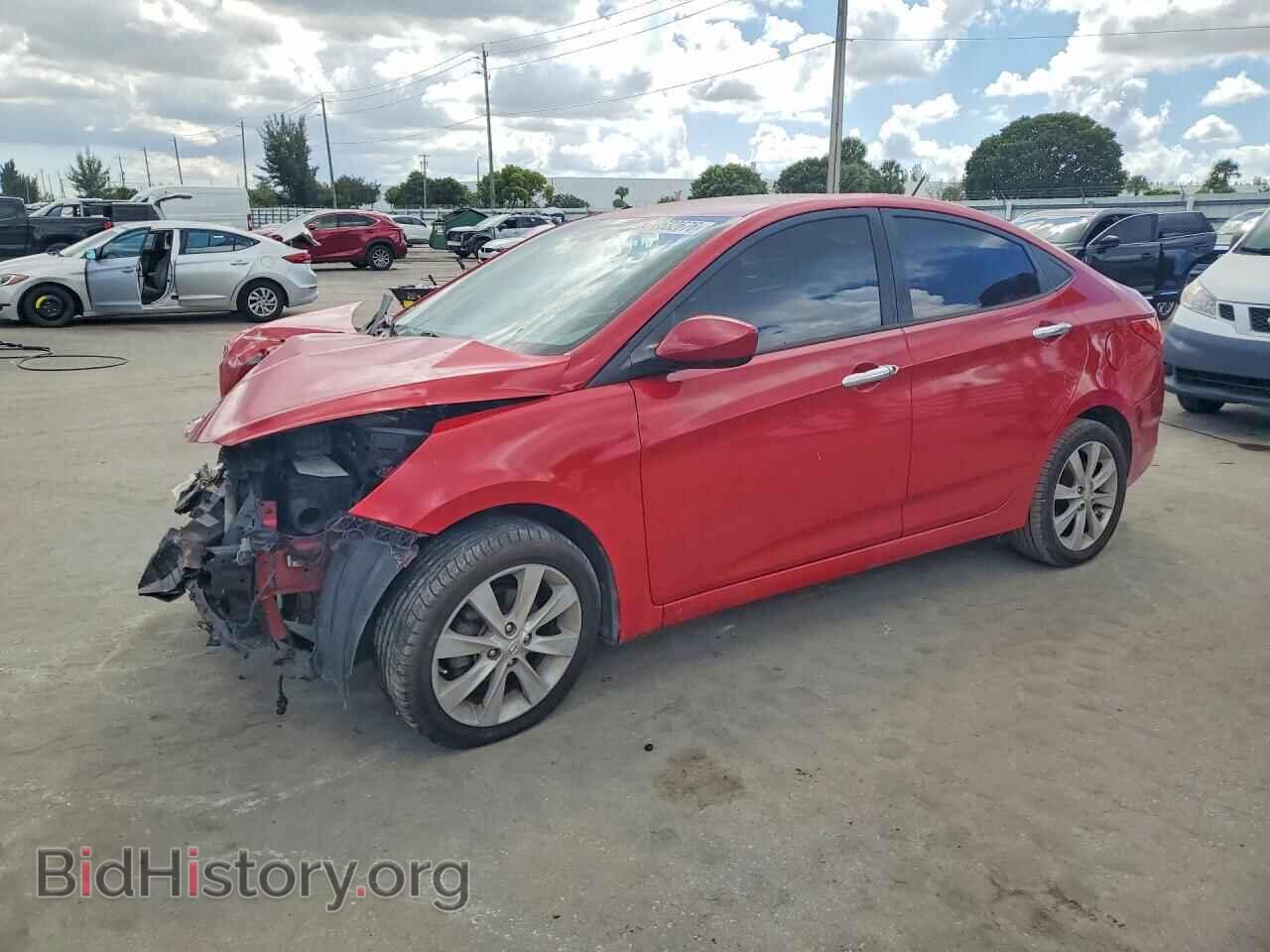 Фотография KMHCU4AE3CU042478 - HYUNDAI ACCENT 2012