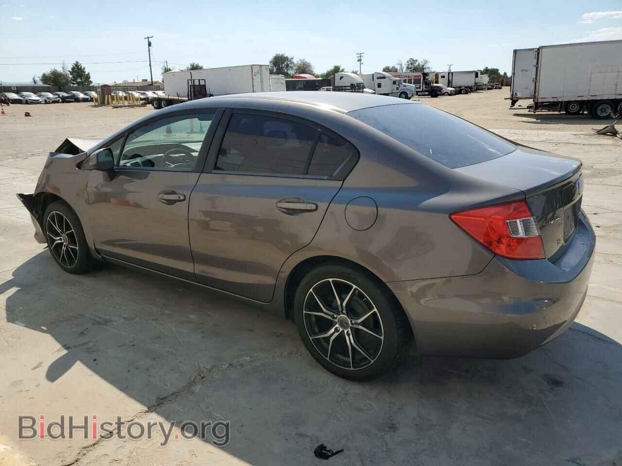 2012 HONDA CIVIC - VIN: 19XFB2F57CE390464 - Фото 2