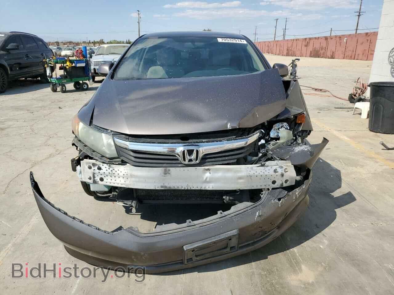 2012 HONDA CIVIC - VIN: 19XFB2F57CE390464 - Фото 5