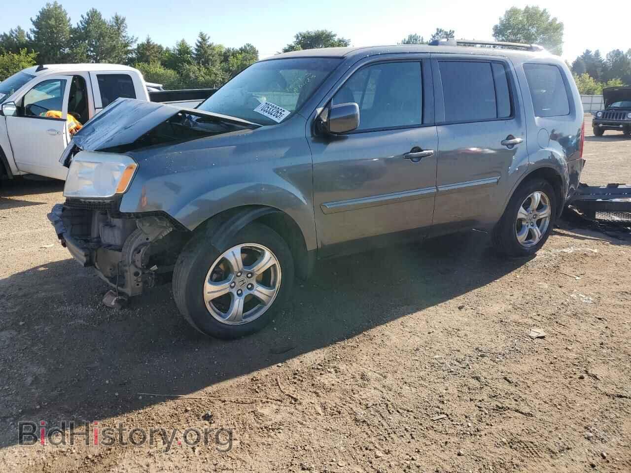Photo 5FNYF4H48CB058153 - HONDA PILOT 2012