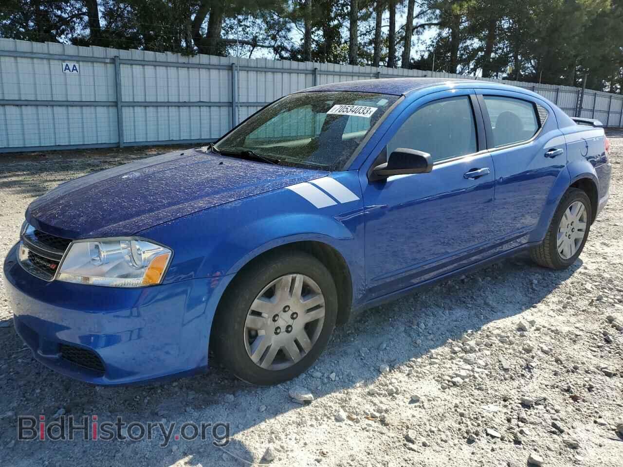 Фотография 1C3CDZAB1CN285311 - DODGE AVENGER 2012