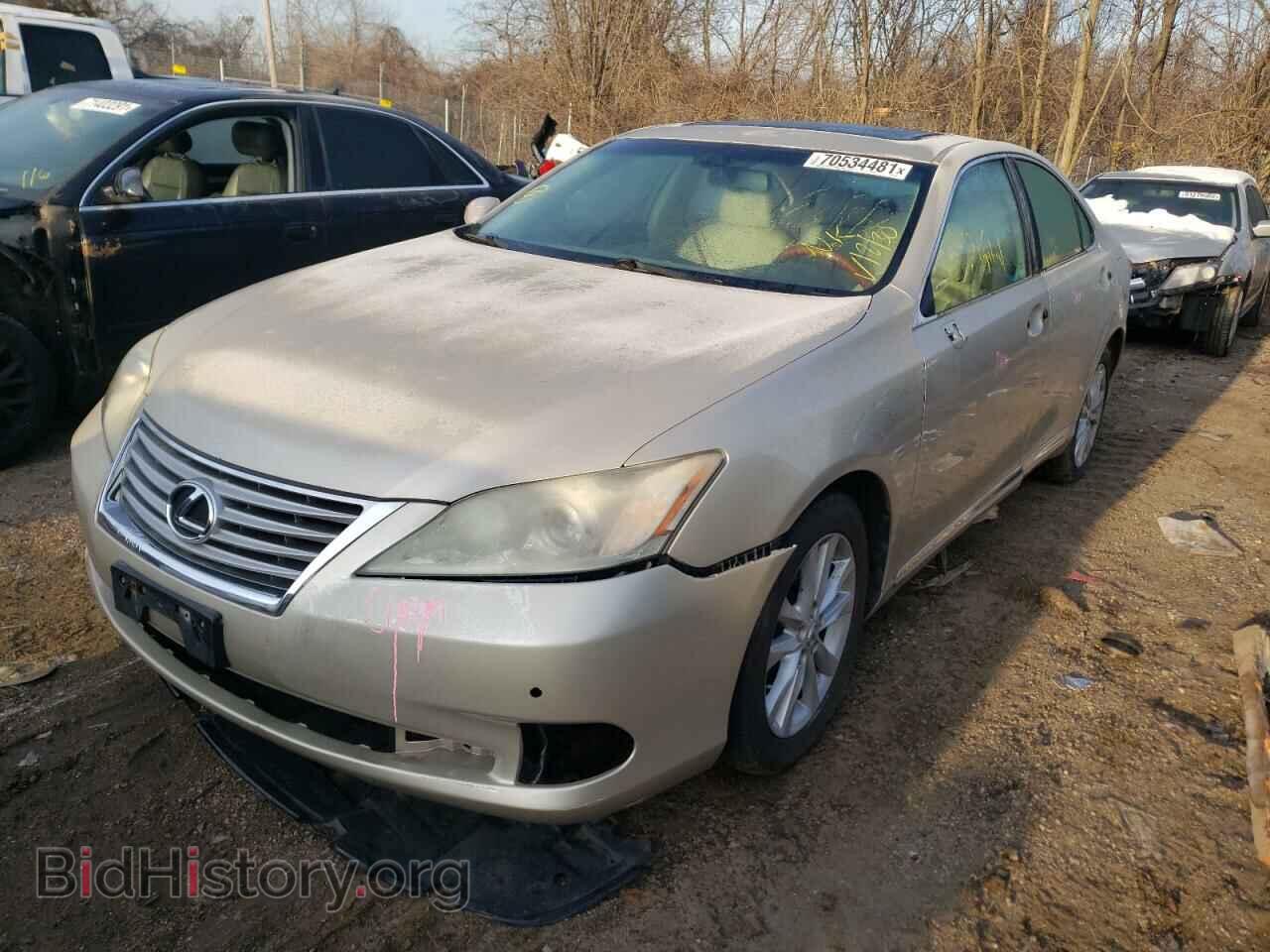 2011 LEXUS ES350 - VIN: JTHBK1EG1B2468341 - Фото 2