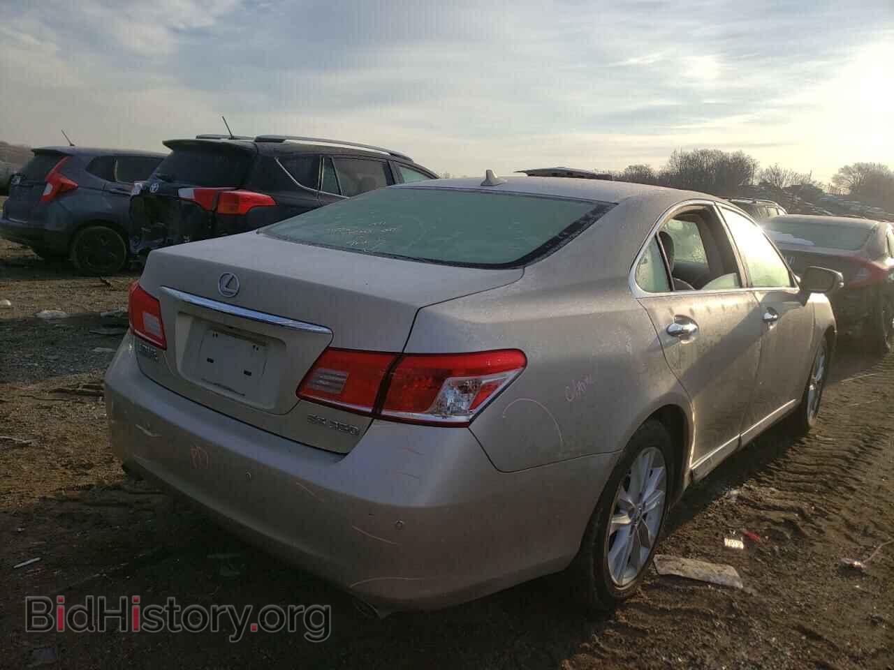 2011 LEXUS ES350 - VIN: JTHBK1EG1B2468341 - Фото 4