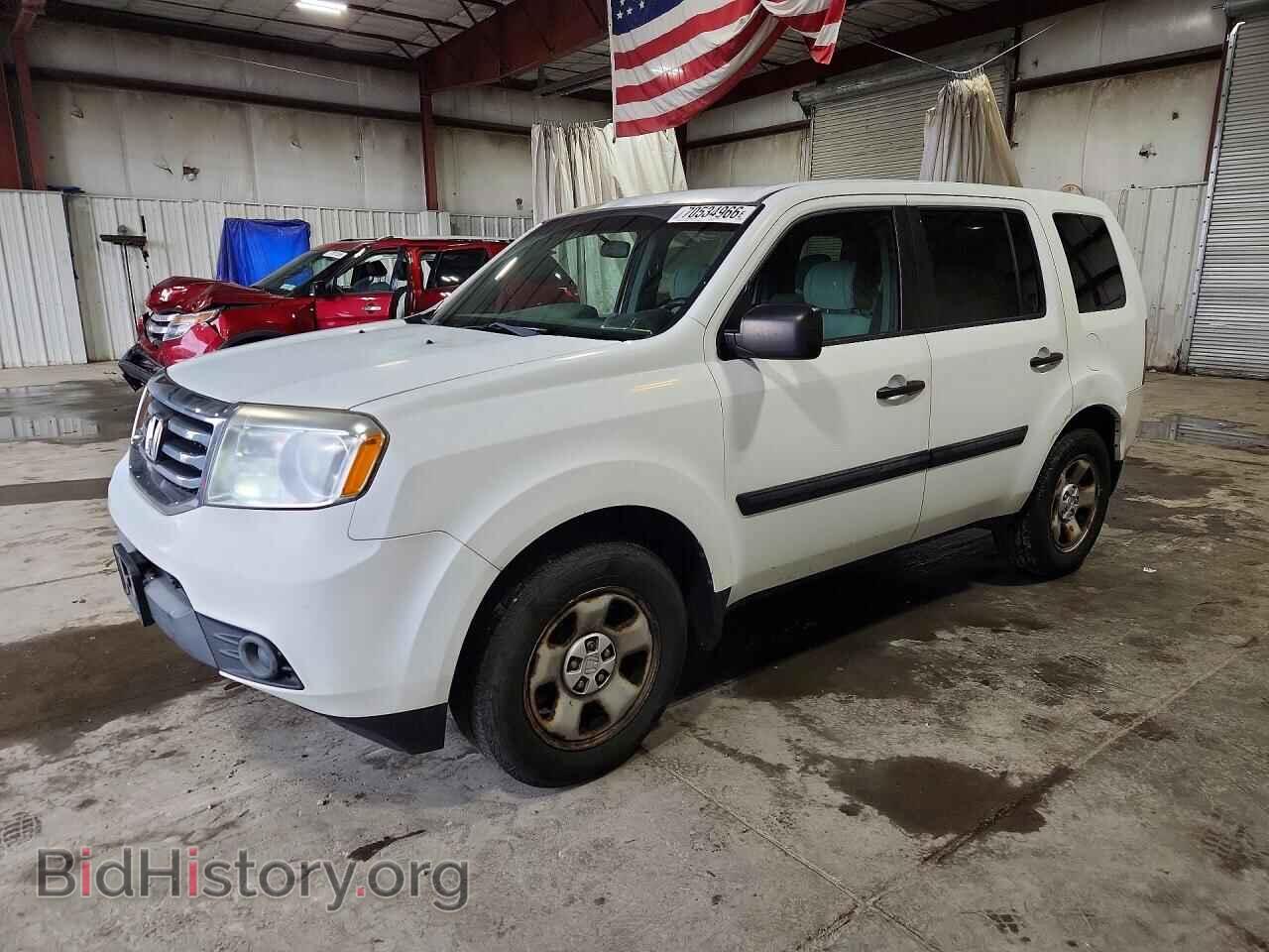 Photo 5FNYF4H29EB022182 - HONDA PILOT 2014