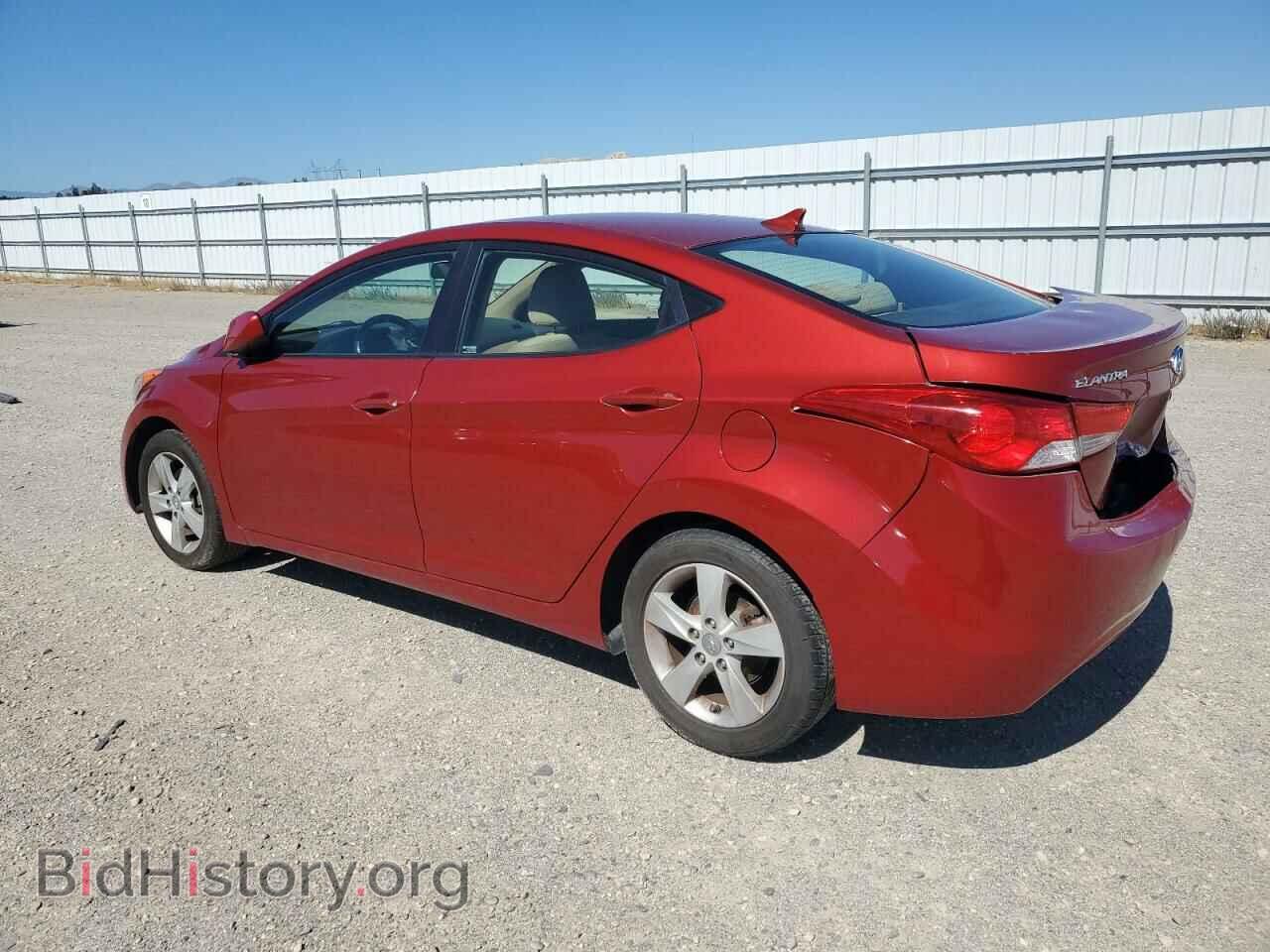 2011 HYUNDAI ELANTRA - VIN: KMHDH4AE8BU110202 - Фото 2