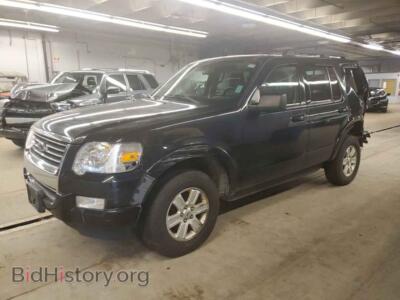 2010 Ford EXPLORER Explorer X, black — VIN 1FMEU7DE2AUA07630, Copart