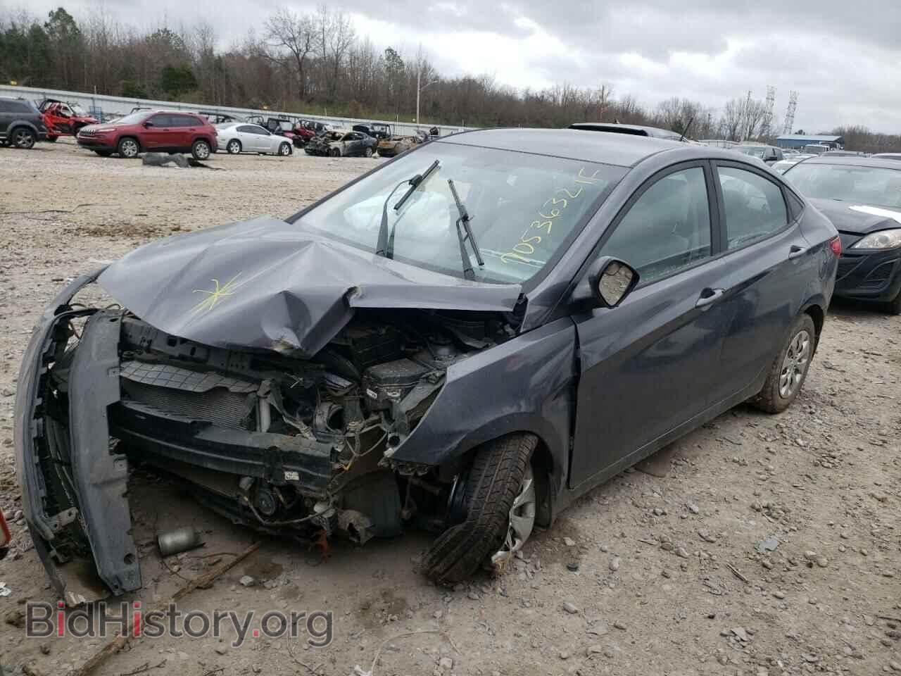 2016 HYUNDAI ACCENT - VIN: KMHCT4AE6GU081154 - Фото 2