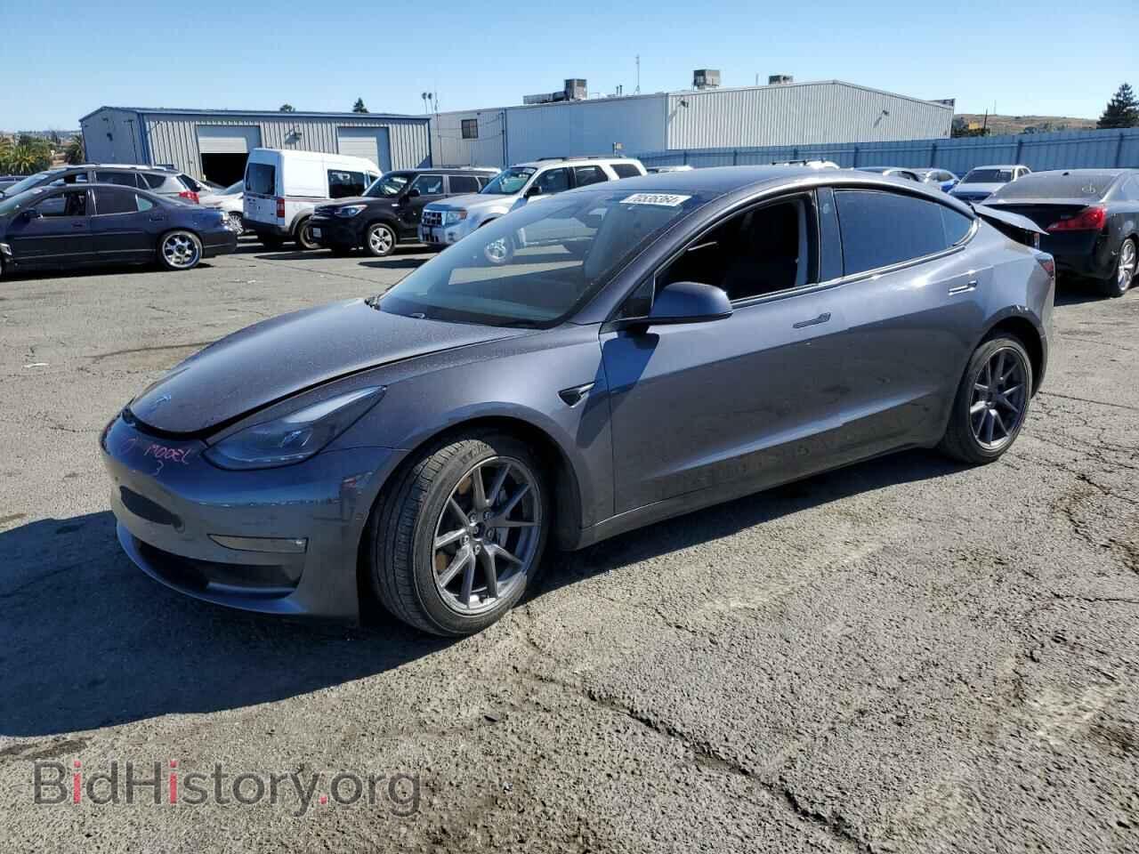 Photo 5YJ3E1EB6MF878327 - TESLA MODEL 3 2021